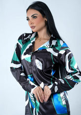 Serena Classic Satin Pajama & Lounge Set